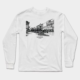 Livonia - Michigan Long Sleeve T-Shirt